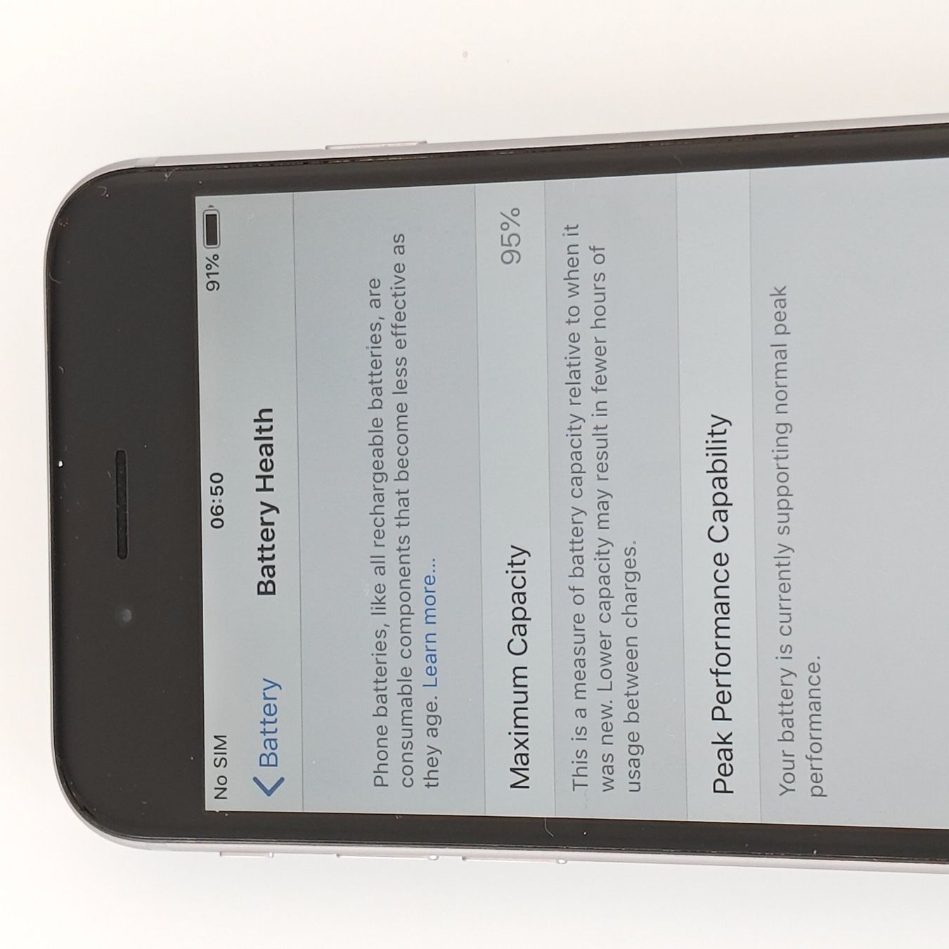 Apple Telefoni cellulari / Smartphones: Apple iPhone 6 - 16GB - Original Akku %95 – Usato da Thörishaus venduto da vintagger 8