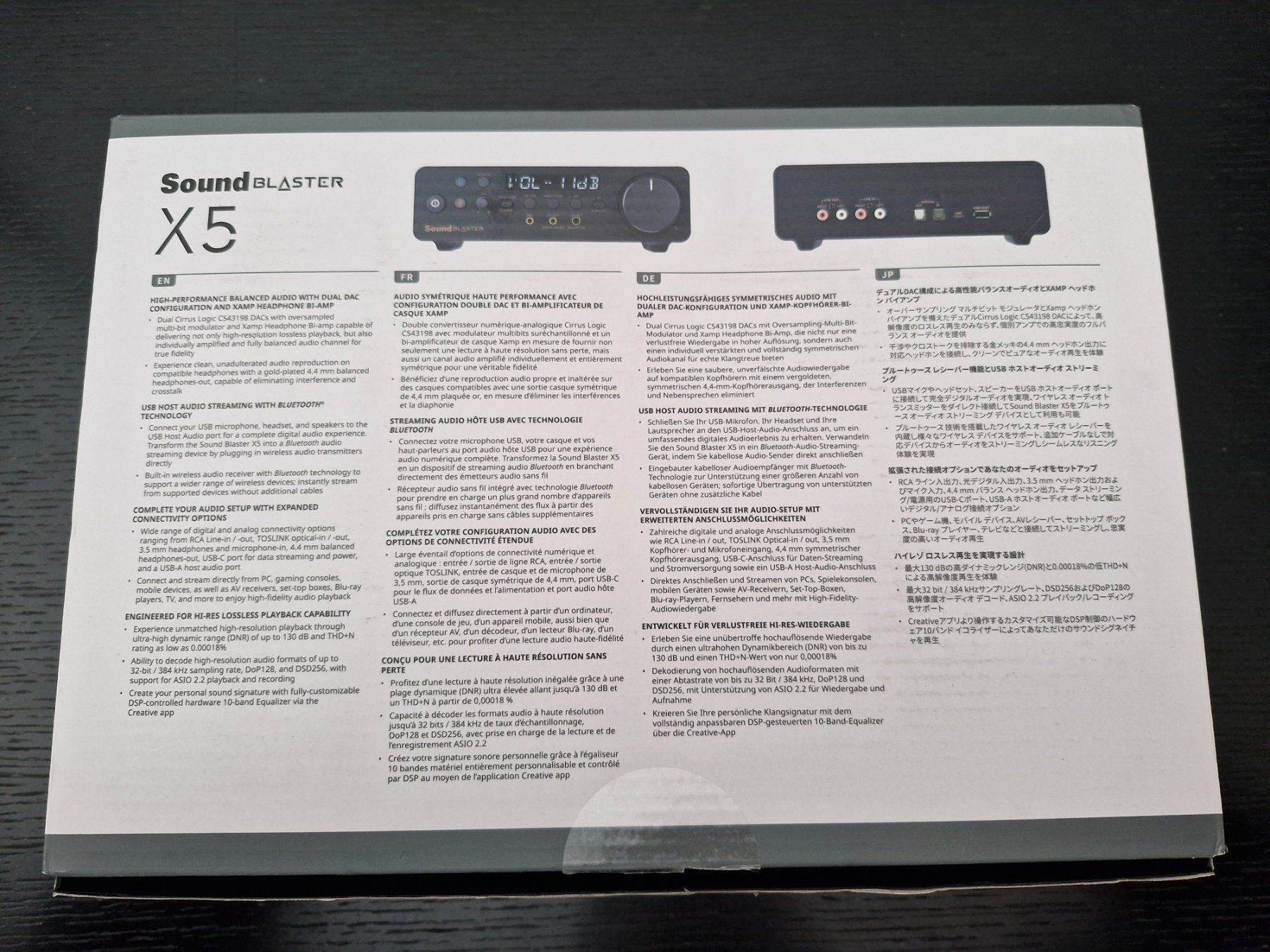 Attrezzatura per studi di registrazione: Neu: Creative Sound Blaster X5 USB-C – Nuovo e nell'imballaggio originale da Bern venduto da PrettyGood 2