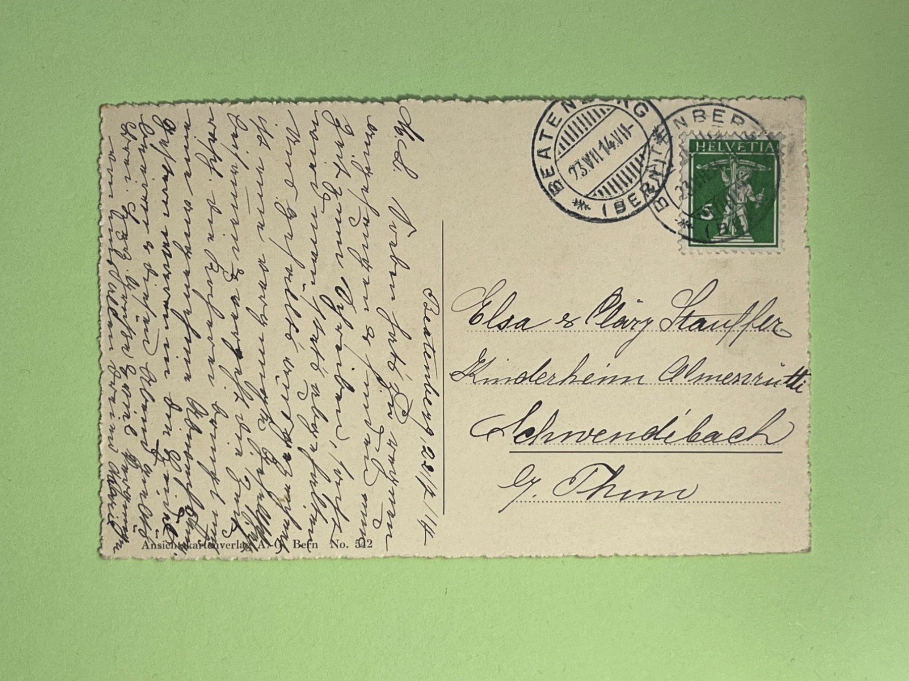 Cartoline postali: St. Beatenberg – Usato da Steg VS venduto da _vinci_ 1