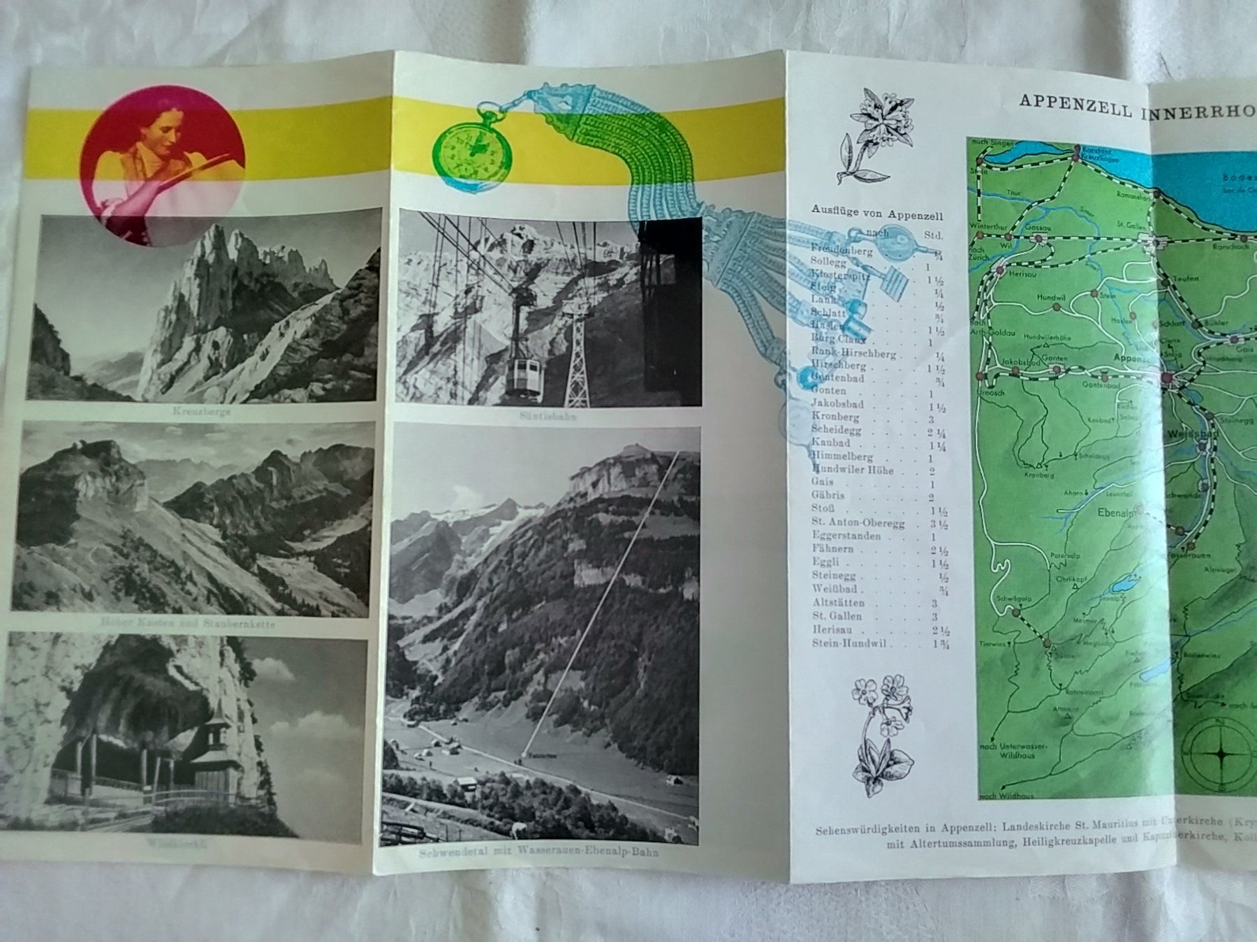 Libri: Prospekt APPENZELL SWITZERLAND – Usato da Appenzell venduto da lama19 4