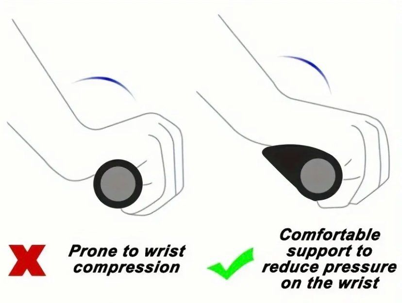 Pezzi di ricambio: Fahrrad / Velo / MTB / Lenkergriff / Ergonomisch – Nuovo e nell'imballaggio originale da Zollbrück venduto da shop_2016 3