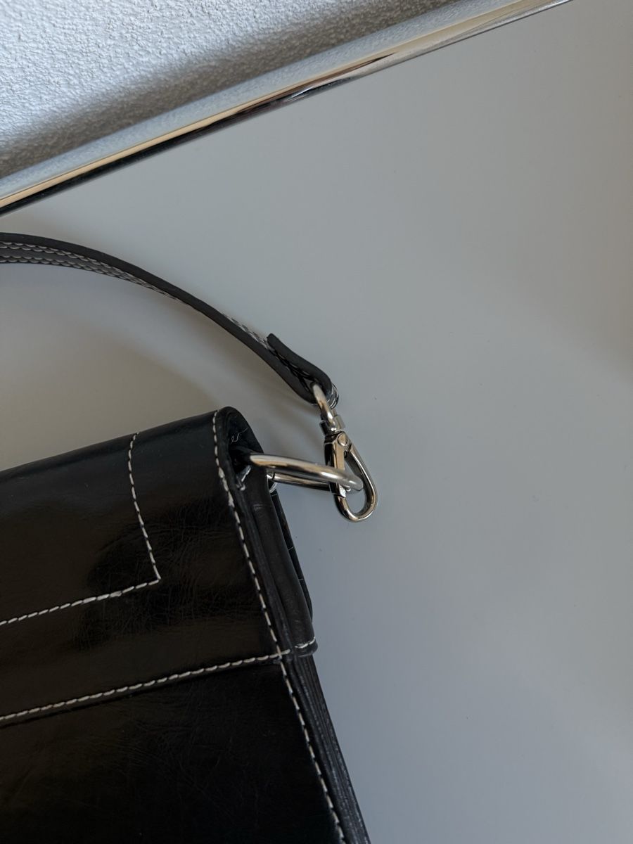 Mango Borse da donna: Mango - Sac cuir noir – Usato da Frick venduto da aowoe 4