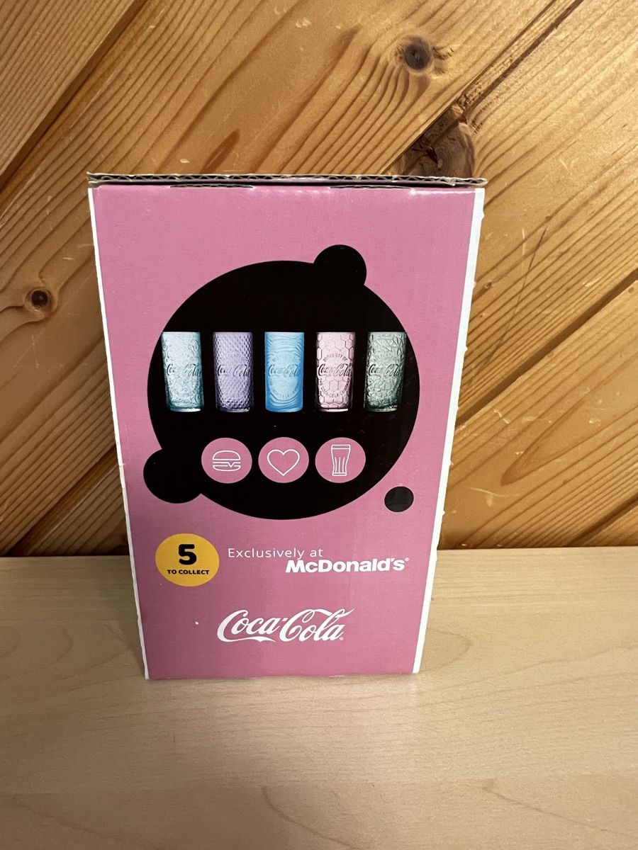 Mc Donald's Gläser: Coca Cola McDonald's Glas 2025, Limited Edition – Neu und originalverpackt aus Bachenbülach von Manolo007 1