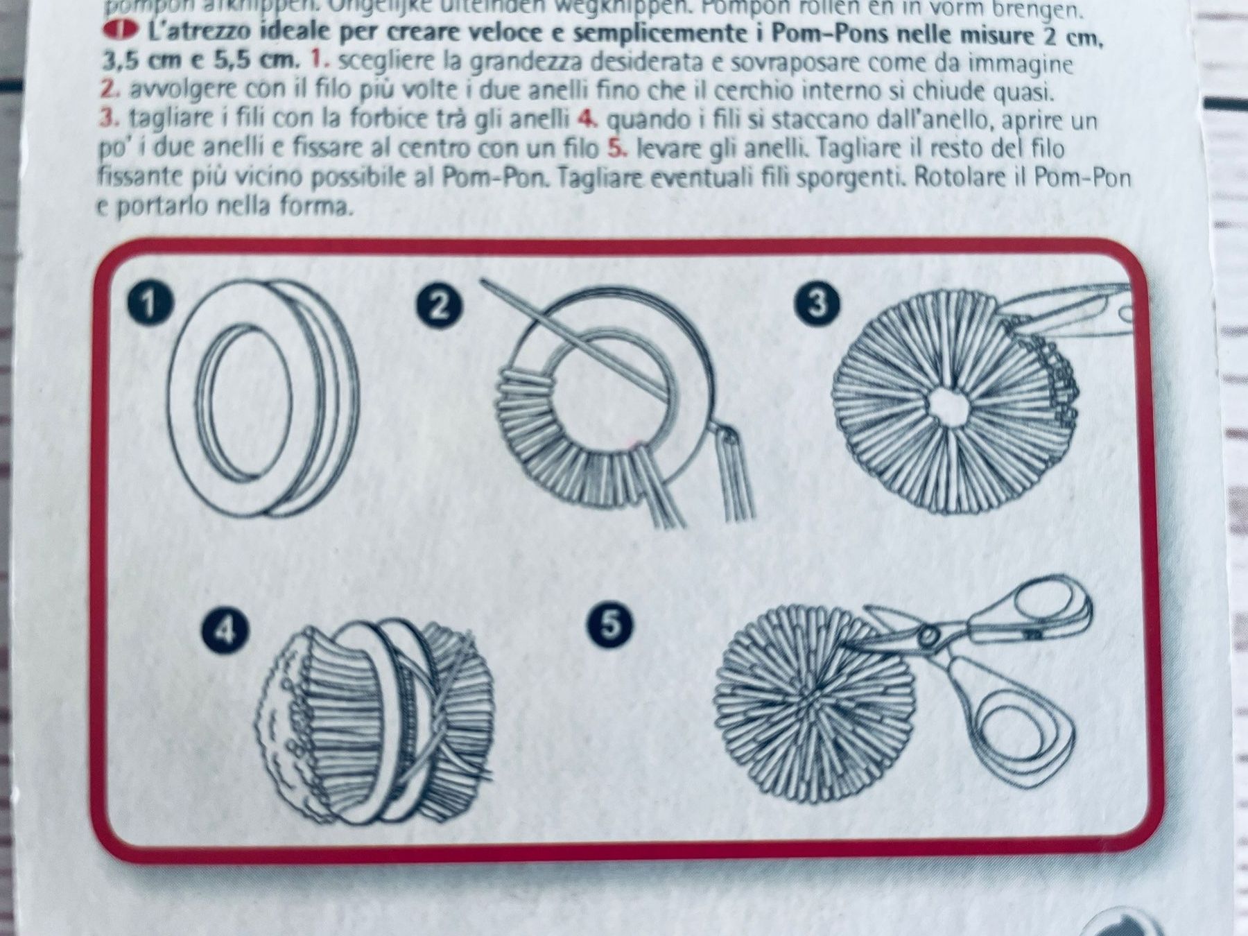 Kits de loisir créatif: Pom-Pon Maker de Rayher - Set pour fabriquer des pompons – Neuf avec emballage d'origine à Gland par san_xz5j 2