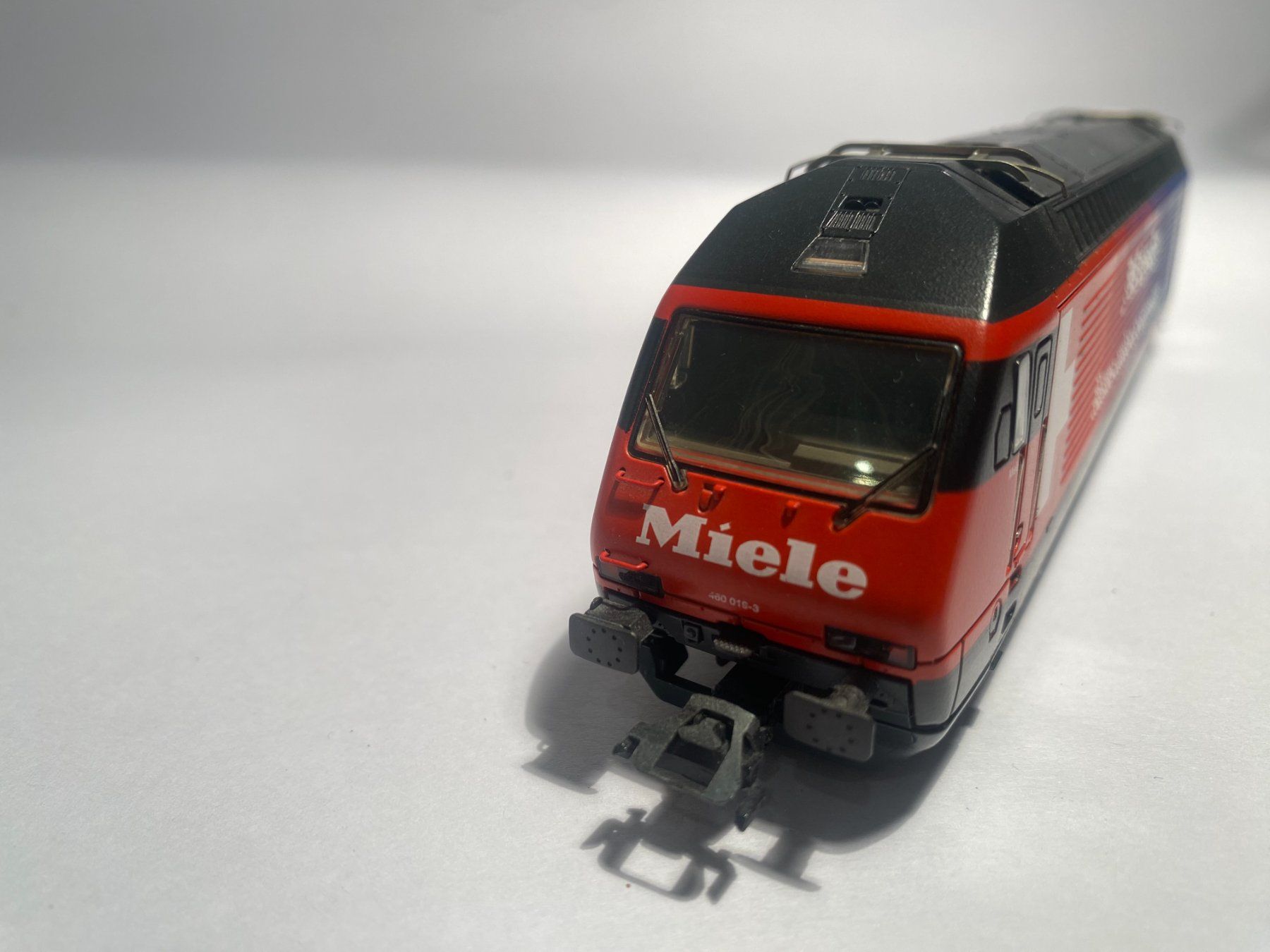 Märklin Modellini di ferrovie: Märklin E-Lok SBB RE460 MIELE, AC Delta – Usato da Buchrain venduto da Modellbahn11 5