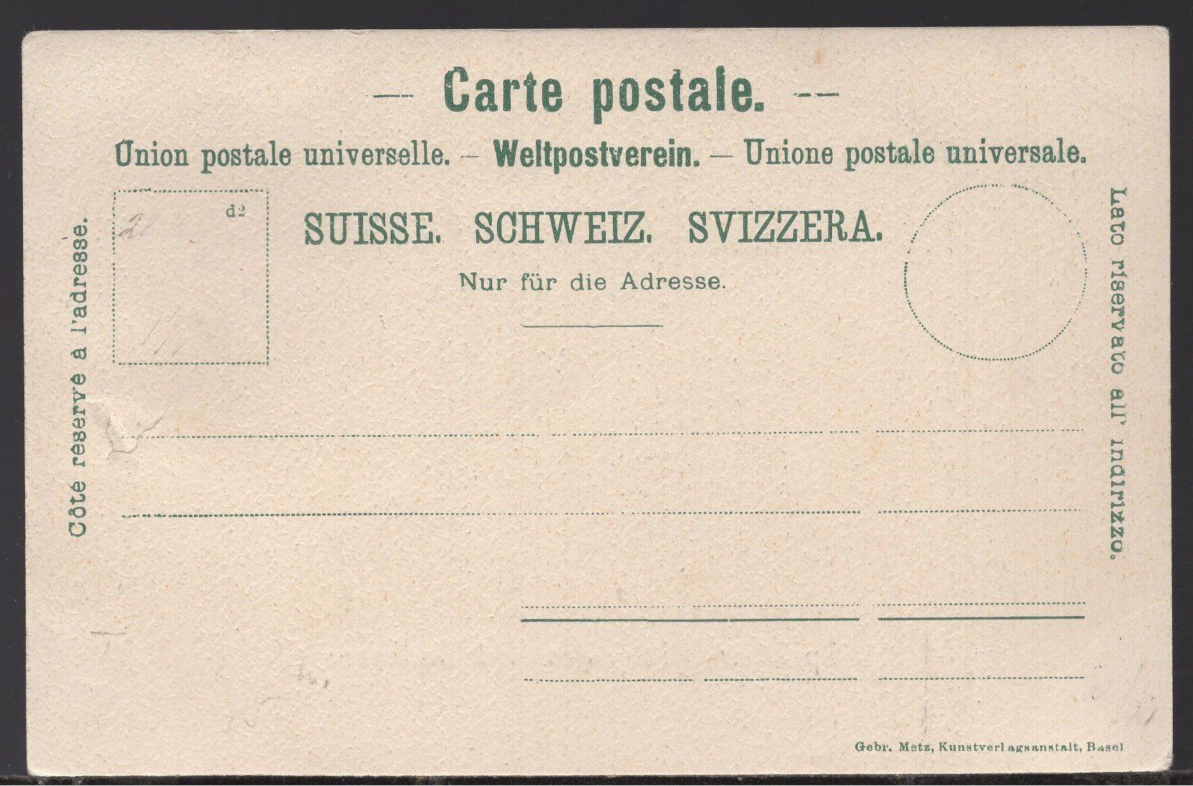 Cartoline postali: Speicher  Hinterwies und Bodensee – Usato da Aarau venduto da kufi44 1