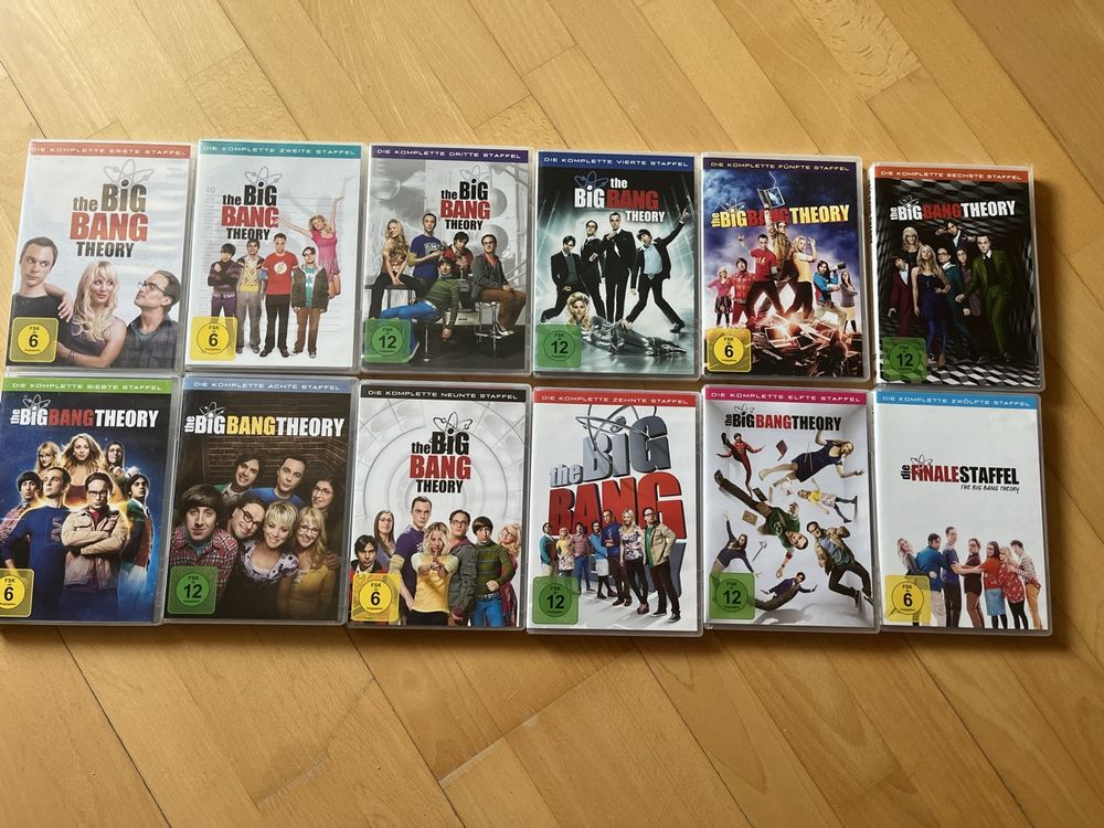 The Big Bang Theory Staffel 1-12 komplette Serie (Gebraucht) in Stans ...