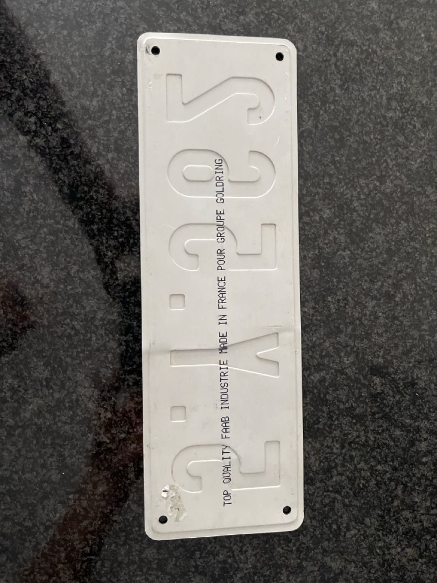 Ecriteaux: Plaque Auto Belge – D'occasion à Glis par king-of-convenience 1
