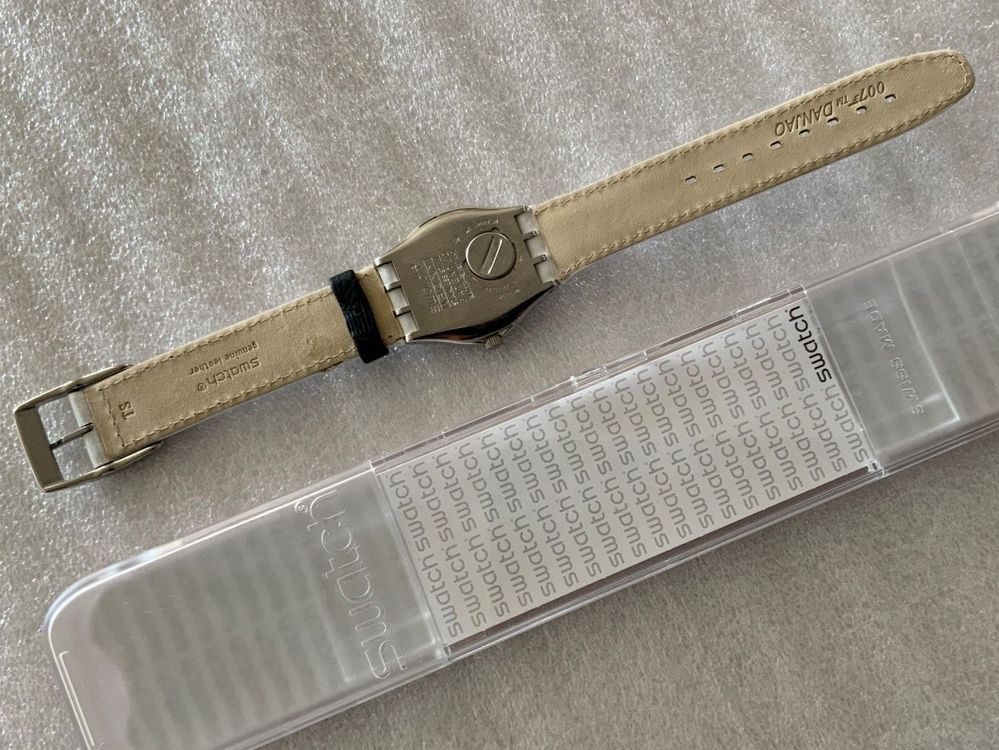 Swatch Montres: Swatch 007 WINT + KIDD / DIAMONDS ARE FOREVER - ungetragen – Neuf avec emballage d'origine à Wettswil par rotonda 5
