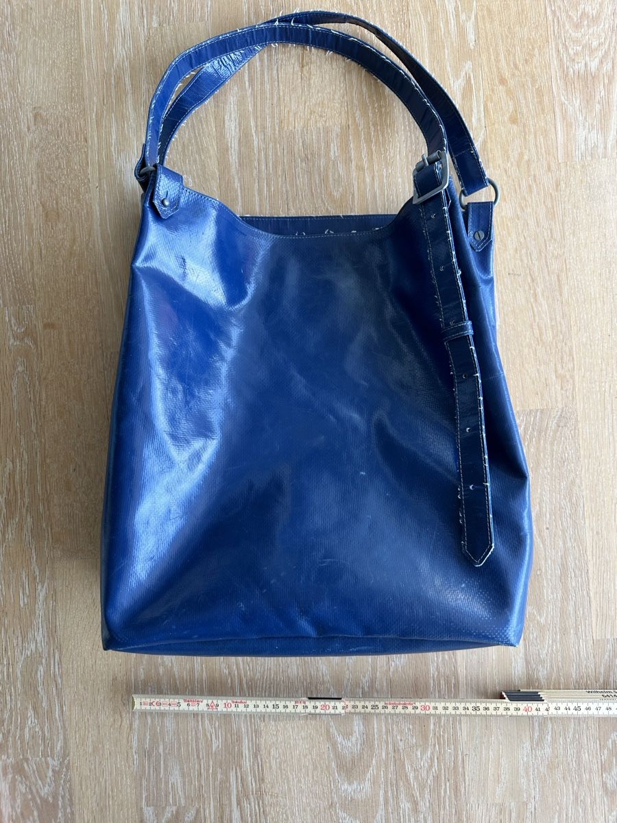 Freitag Borse: Freitag Reference Morgenson R122 Shopper/ Tasche, blau – Usato da Meilen venduto da luc_pg8f 8