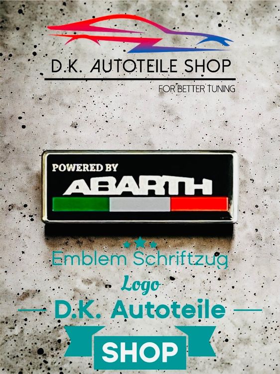 1x 95 Cm Abarth Aufkleber Für Frontscheibe