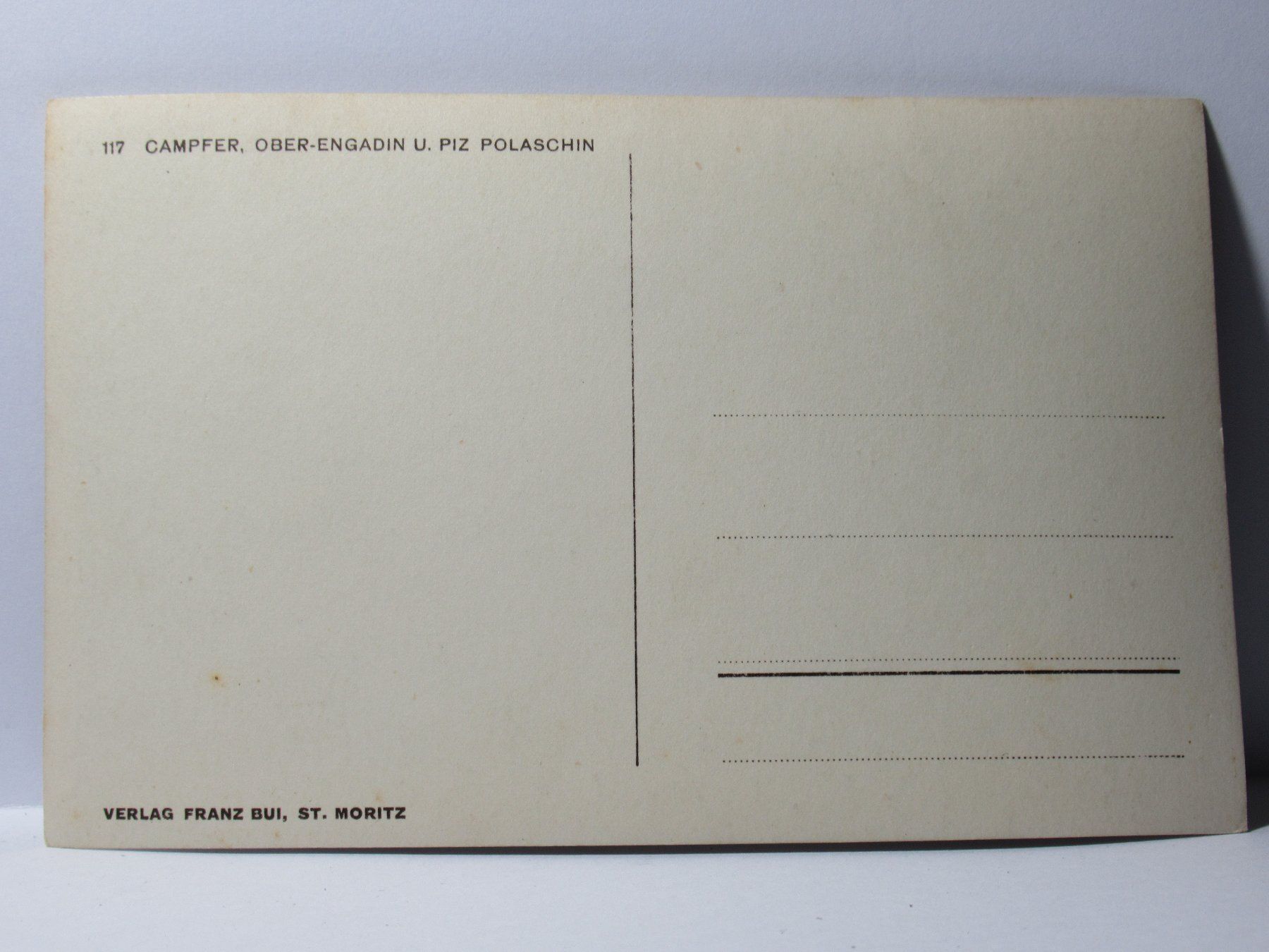 Cartes postales: Campfer – Neuf (Voir description) à Grenchen par Bluemchen1900 2