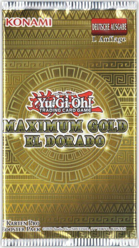 Yugioh Carte collezionabili: Yu-Gi-Oh! Maximum Gold: El Dorado Booster Pack DE – Nuovo e nell'imballaggio originale da Basel venduto da LegacyLink
