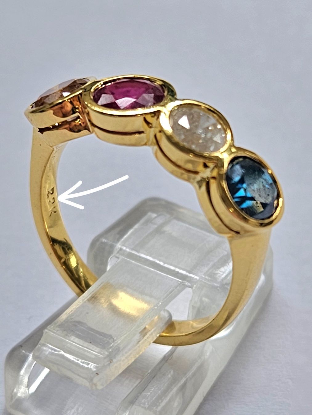 Bagues: Diamant Gold Fingering – Neuf avec emballage d'origine à Zürich par adriben 7