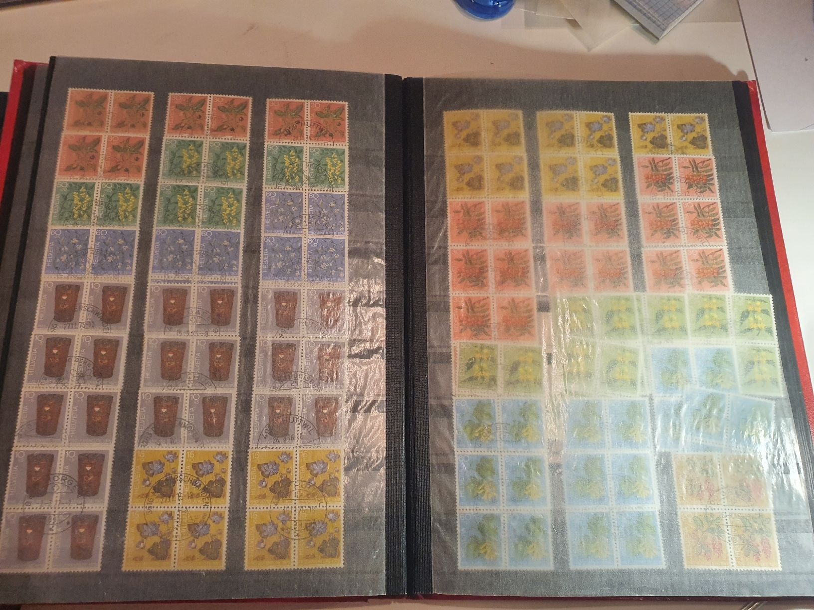Tous les timbres: PJ Viererblock Sammlung+.Kat.3300 – D'occasion à Altstätten SG par Pixi06 6