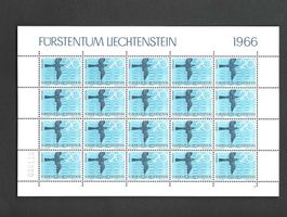 Liechtenstein Bogen ab 1.- Franken