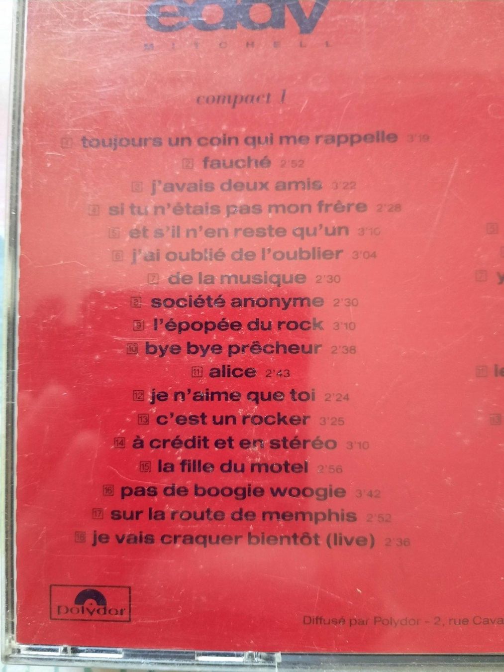CDs: Cd Tout Eddy ( Mitchell ) – D'occasion à Pully par bro_n52j 2