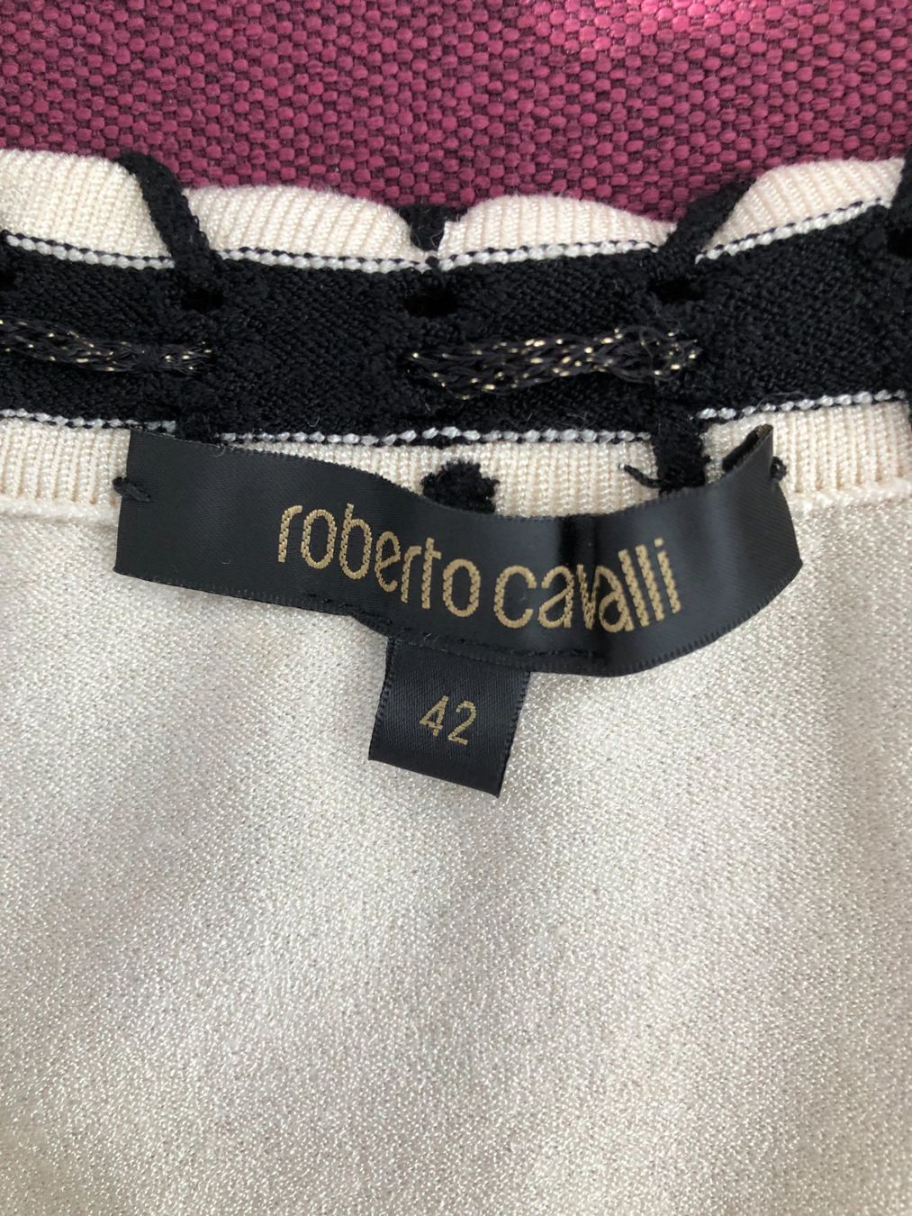 Roberto Cavalli Giacche: Strickjacke Roberto Cavalli Grösse IT 42 – Usato da Oberkulm venduto da Seaside2018 6