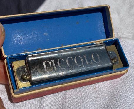 Hohner Strumenti musicali: Harmonica Piccolo Mundharmonika antik ancien – Usato da St-Cierges venduto da LeRegain