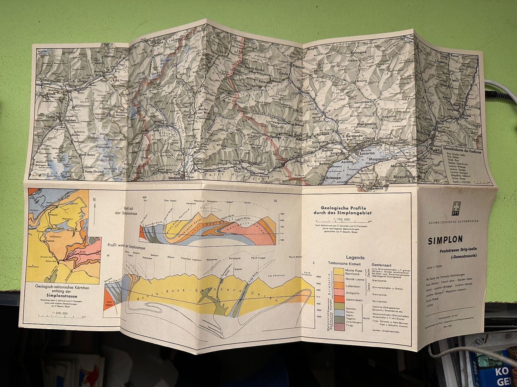 Libri: Schweizerische Alpenposten: Simplonstrasse. – Usato da Zürich venduto da allp 7