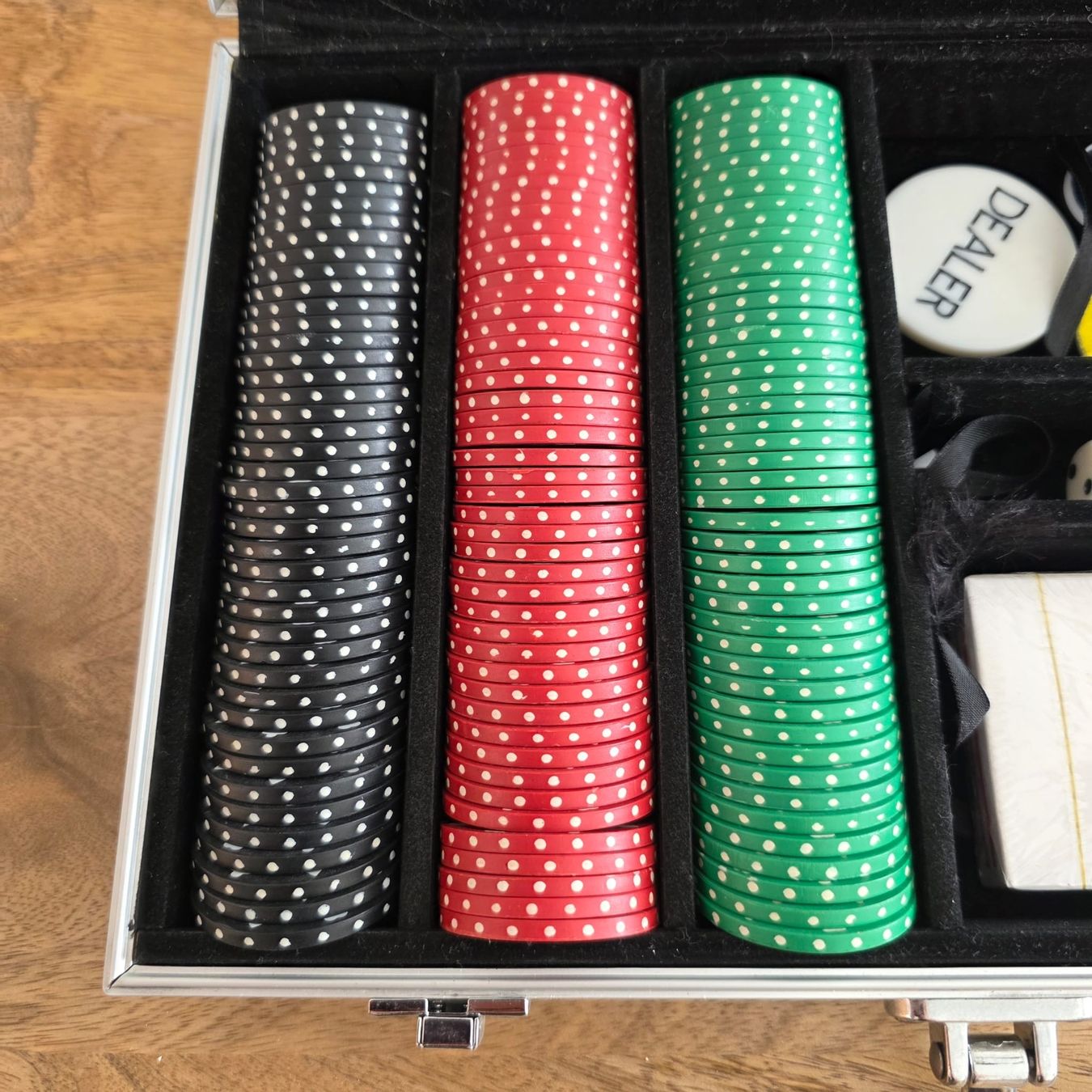 Giochi: Poker Koffer mit Chips und Karten  – Usato da Rheinsulz venduto da Dred 1