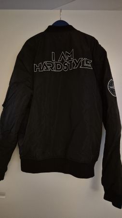 I am Hardstyle Bomber Jacke Limited Edition, neu