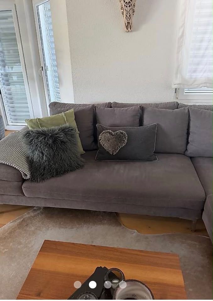 Sofas: Graue Eckcouch Stoff – Gebraucht aus Rorschach von 5TORO5 1