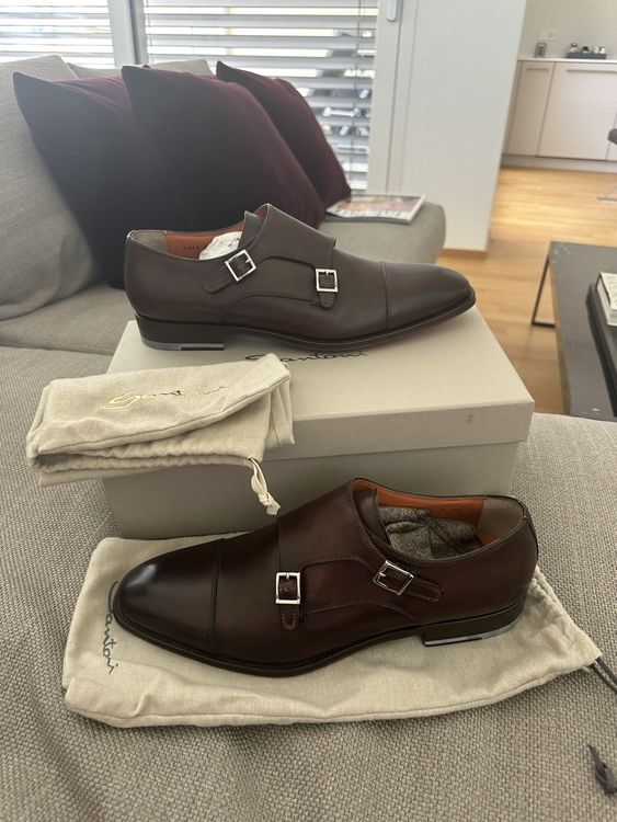 Santoni Double Monk 