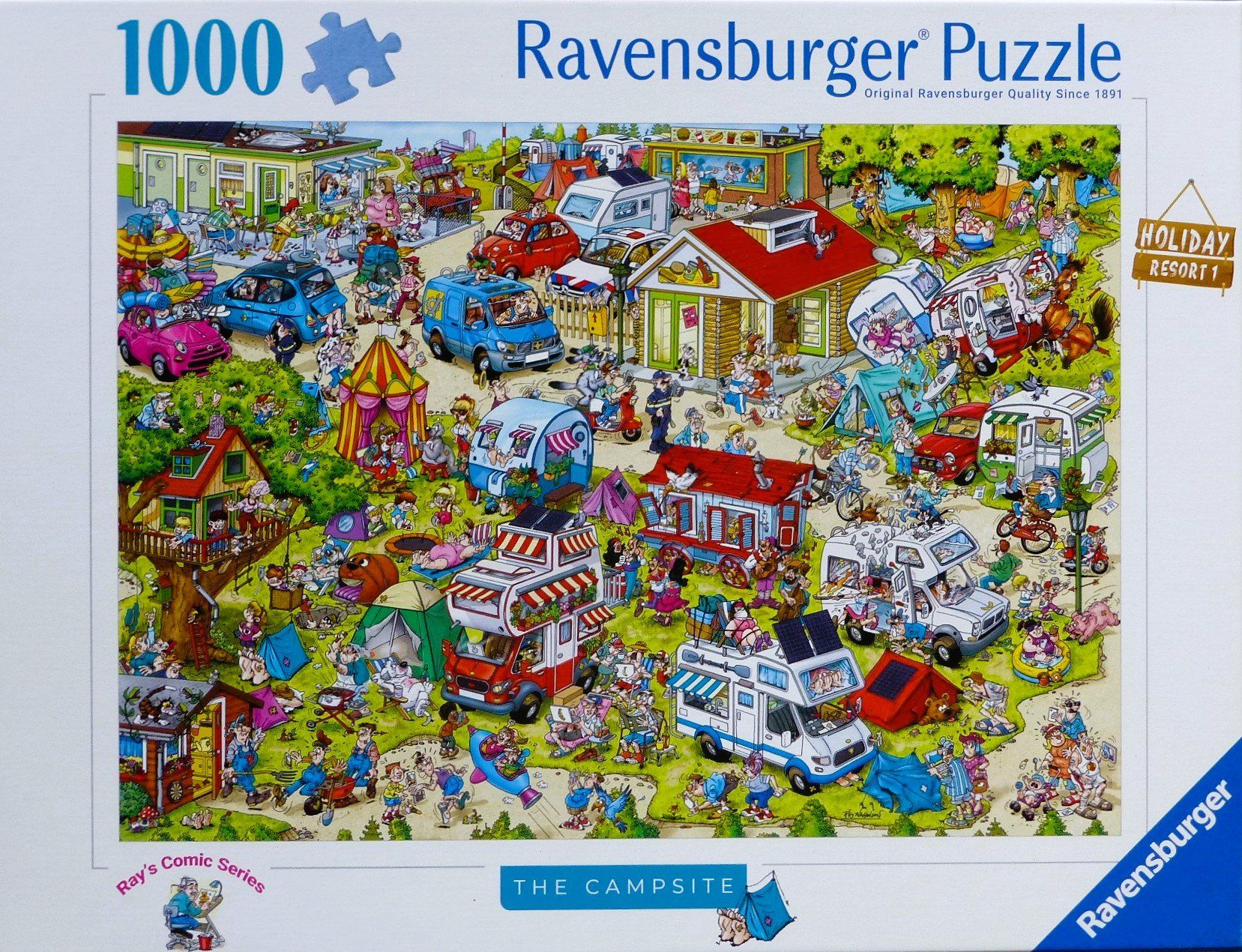 Ravensburger Puzzles: Ravensburger Puzzle 1000 Teile Ray's Comic Serie – Neu (gemäss Beschreibung) aus Schluein von zeni14 1