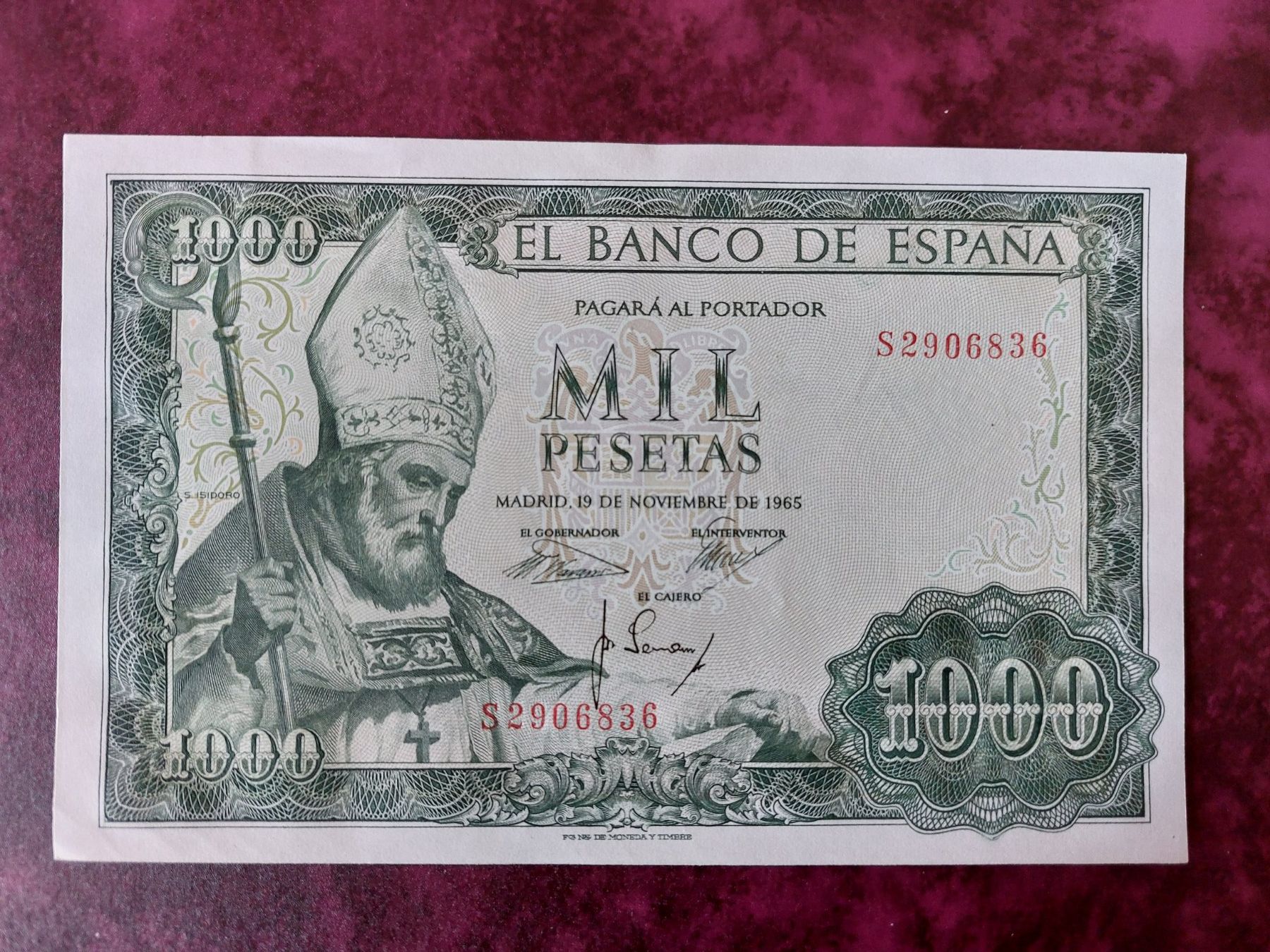 Banconote: Spanien Mil Pesetas, 1965 – Nuovo (secondo la descrizione) da Urtenen-Schönbühl venduto da absolut08