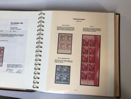 Historische Bilder BERN + Anbau auf Ausstellungsblättern