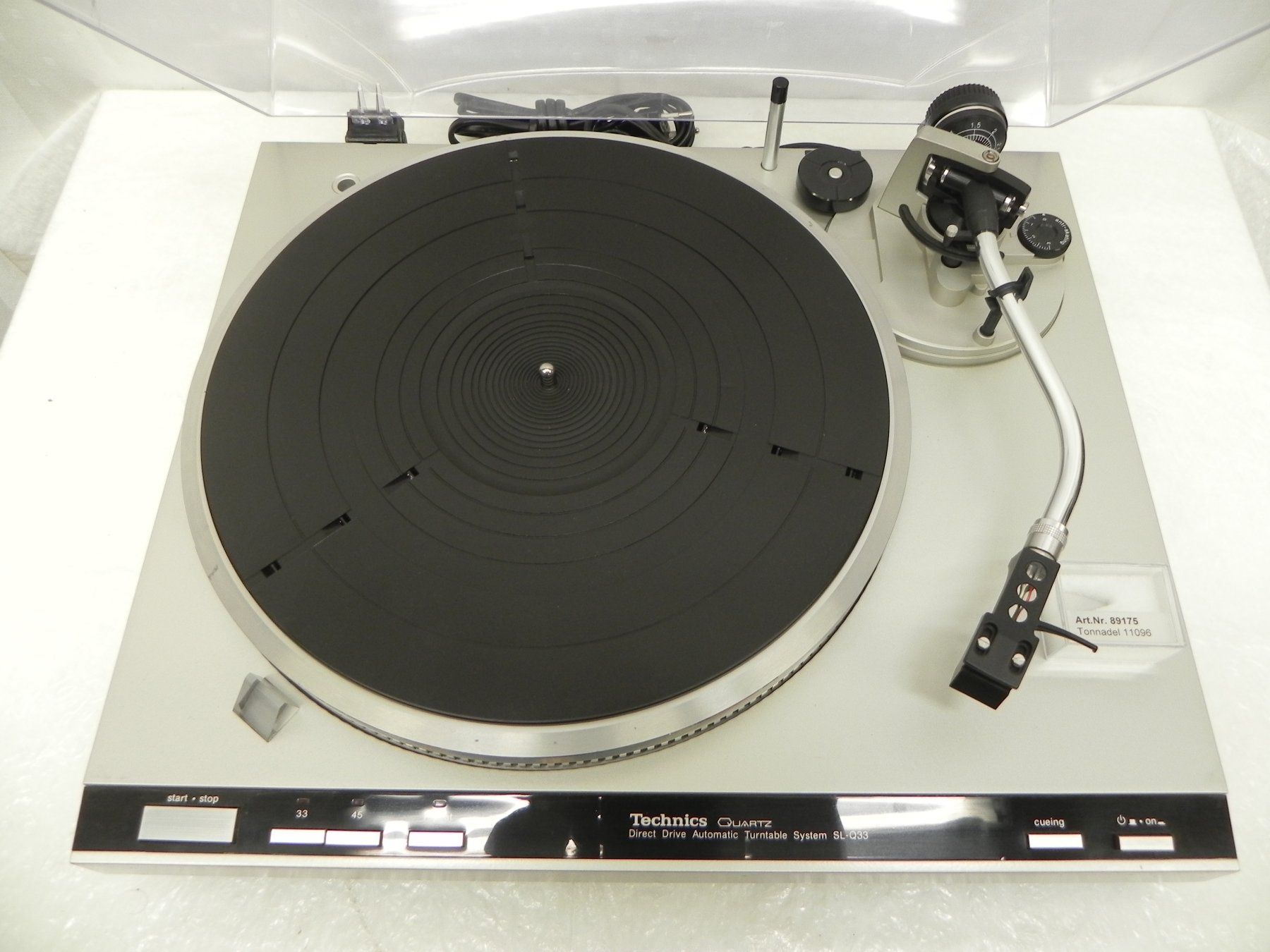 Technics Plattenspieler: Technics SL - Q33 ein hochwertiger Plattenspieler – Gebraucht aus Basel von Life-Style-Art 3
