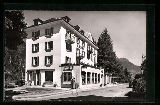 Cartoline postali: AK Piotta, Hotel de la Poste – Usato da Berlin venduto da bartko-reher