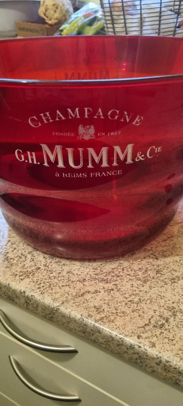 Altro: Champagnerkühler  G. H. MUMM Champagner Eimer / 1970er Jahre – Usato da Basel venduto da Jcva 4