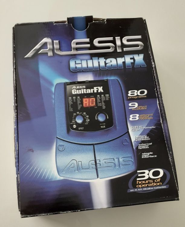 Alesis Strumenti musicali: ALESIS Guitar FX, Bodeneffektgerät – Usato da Winterthur venduto da my_username