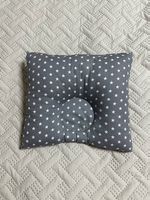Baby Kopfkissen grau mit Sternen Grösse 2 EasyDorm Kissen