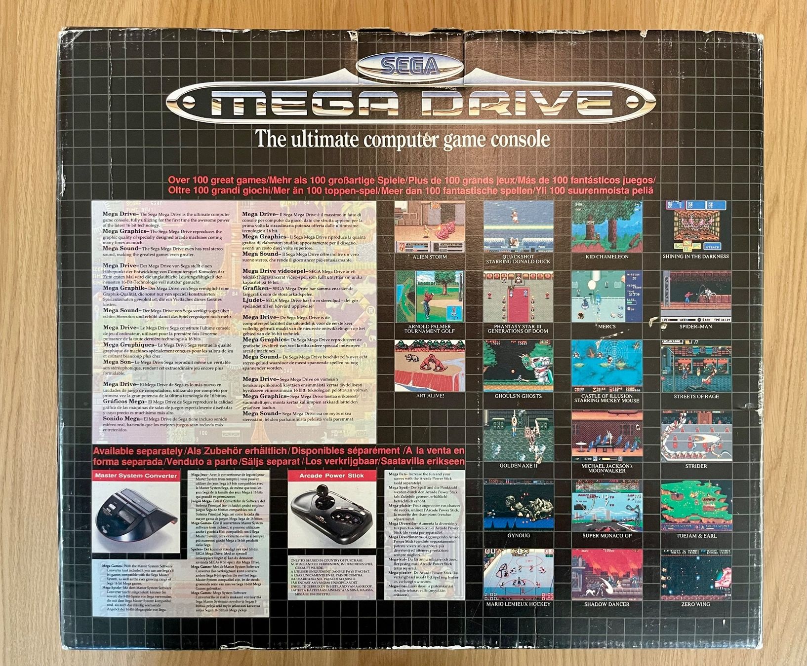 Sega Console: Sega Mega Drive 1 PAL console boxed complete CiB OVP konsole – Usato da Zürich venduto da molcomics 1