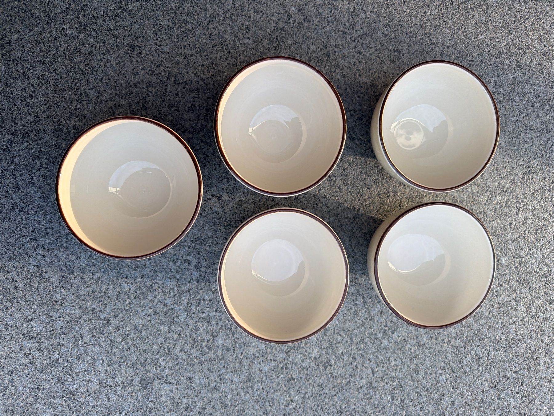 Rössler Schalen: 5 Stk Original Rössler Design Müslischalen Schälchen – Gebraucht aus Deitingen von Himhip 5