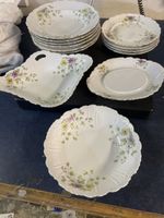 Vintage PLS Vienna Geschirr Service, Blumendekor, Top!(T1)