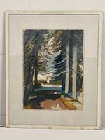 Zbinden, Fritz, (1896 Basel, † 1968 Horgen) Original Gemälde