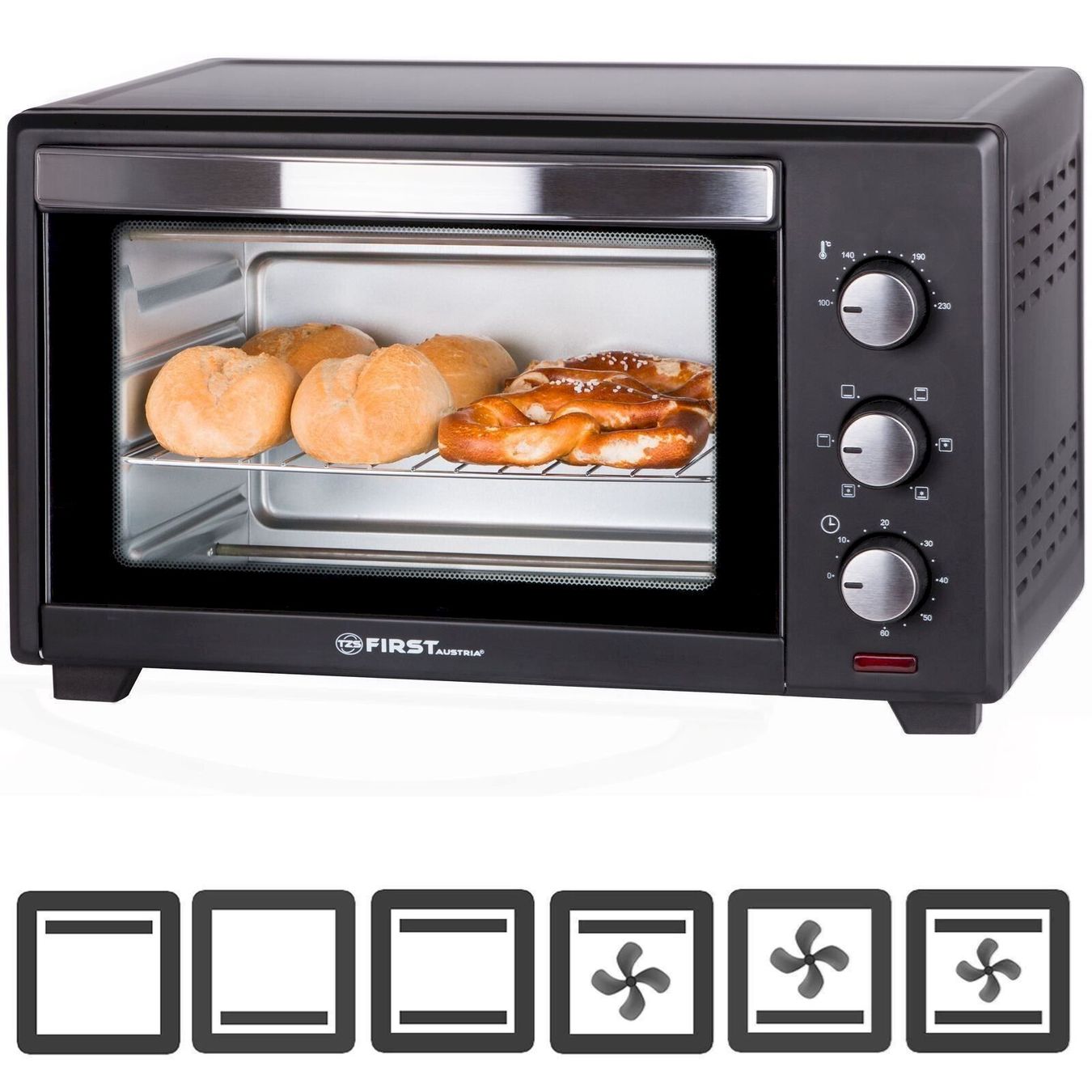 Forni: TZS First Austria 19 L Mini-Backofen – Nuovo e nell'imballaggio originale da Bottighofen venduto da zaap 1