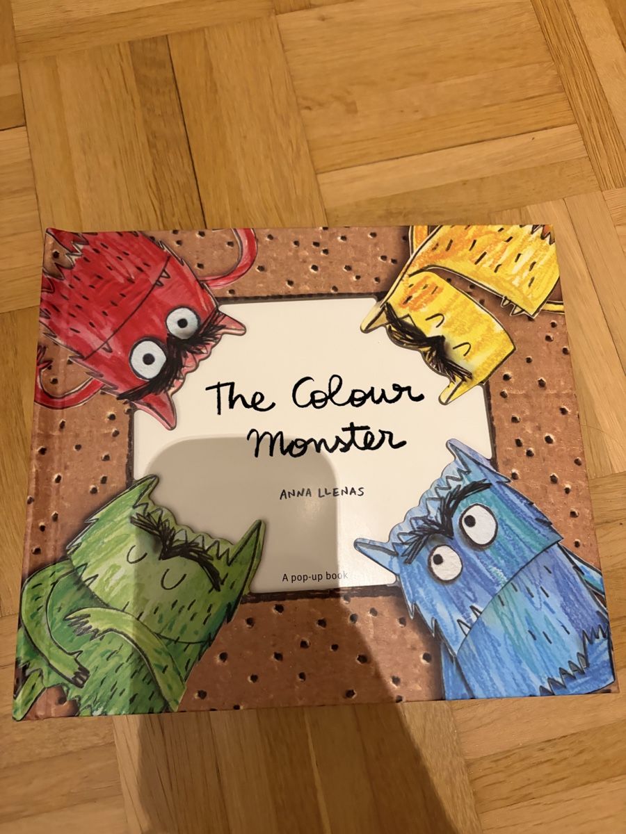 Libri: The Colour Monster Popup Book – Nuovo e nell'imballaggio originale da Bern venduto da goslulu