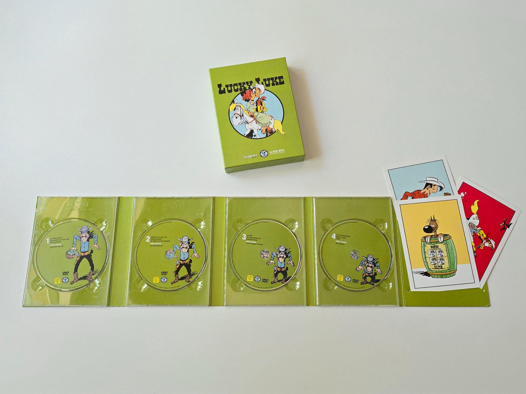 Alle DVDs: DVD Lucky Luke Box (4 DVD Box) – Gebraucht aus Dättlikon von Wundertuete_ 2