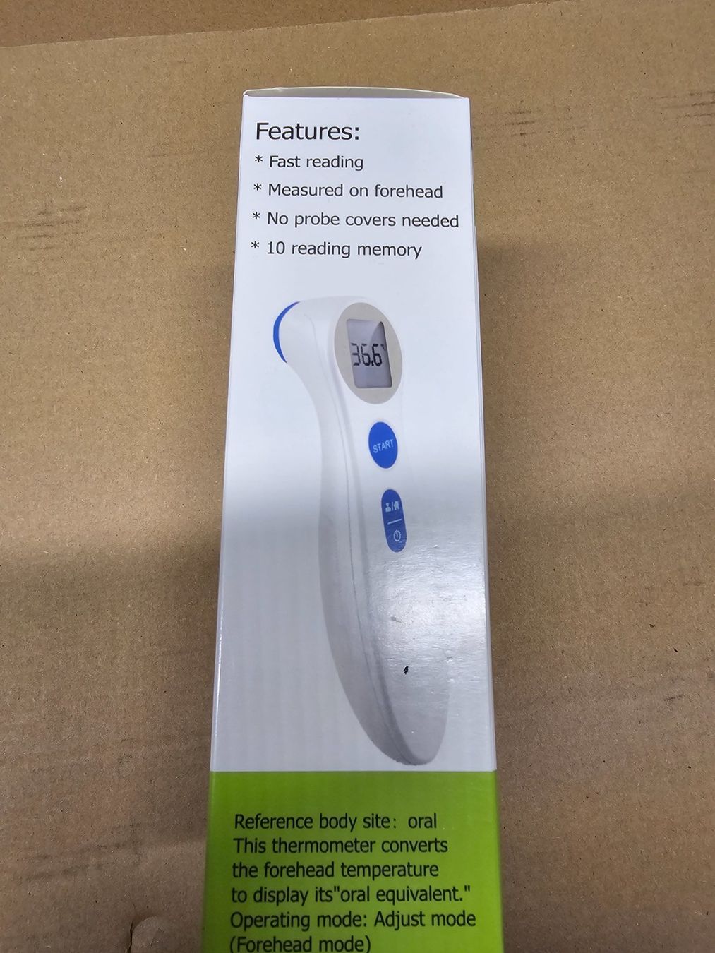 Sonstiges für Haushalt & Wohnen: Infrarot Stirn Thermometer DET-306 – Neu (gemäss Beschreibung) aus Rebstein von James-Dean 3
