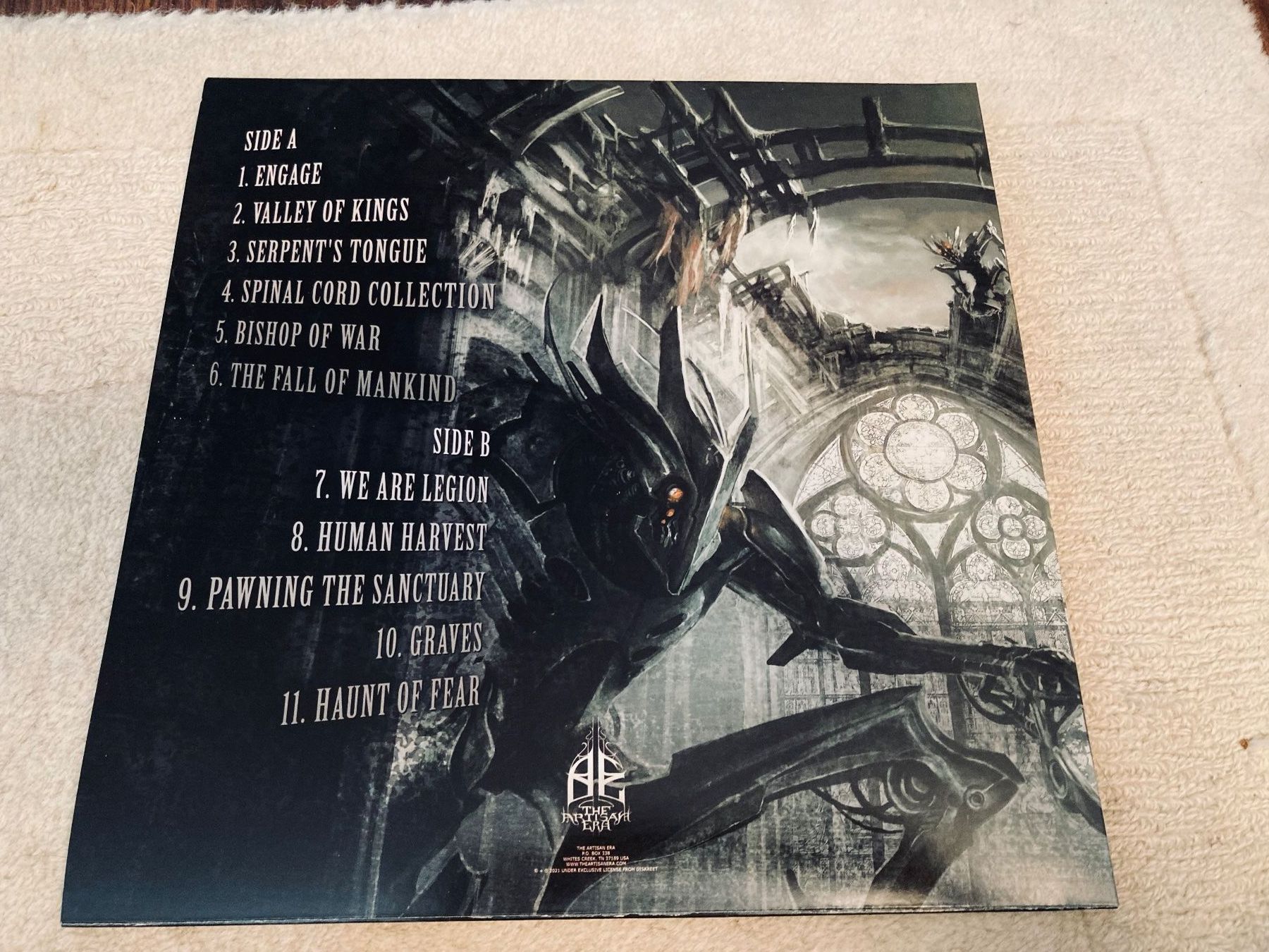 Dischi in vinile: Diskreet - Engage The Mechanicality - Vinyl LP Grave Vari 59 – Usato da Wagenhausen venduto da Novafreund283 1