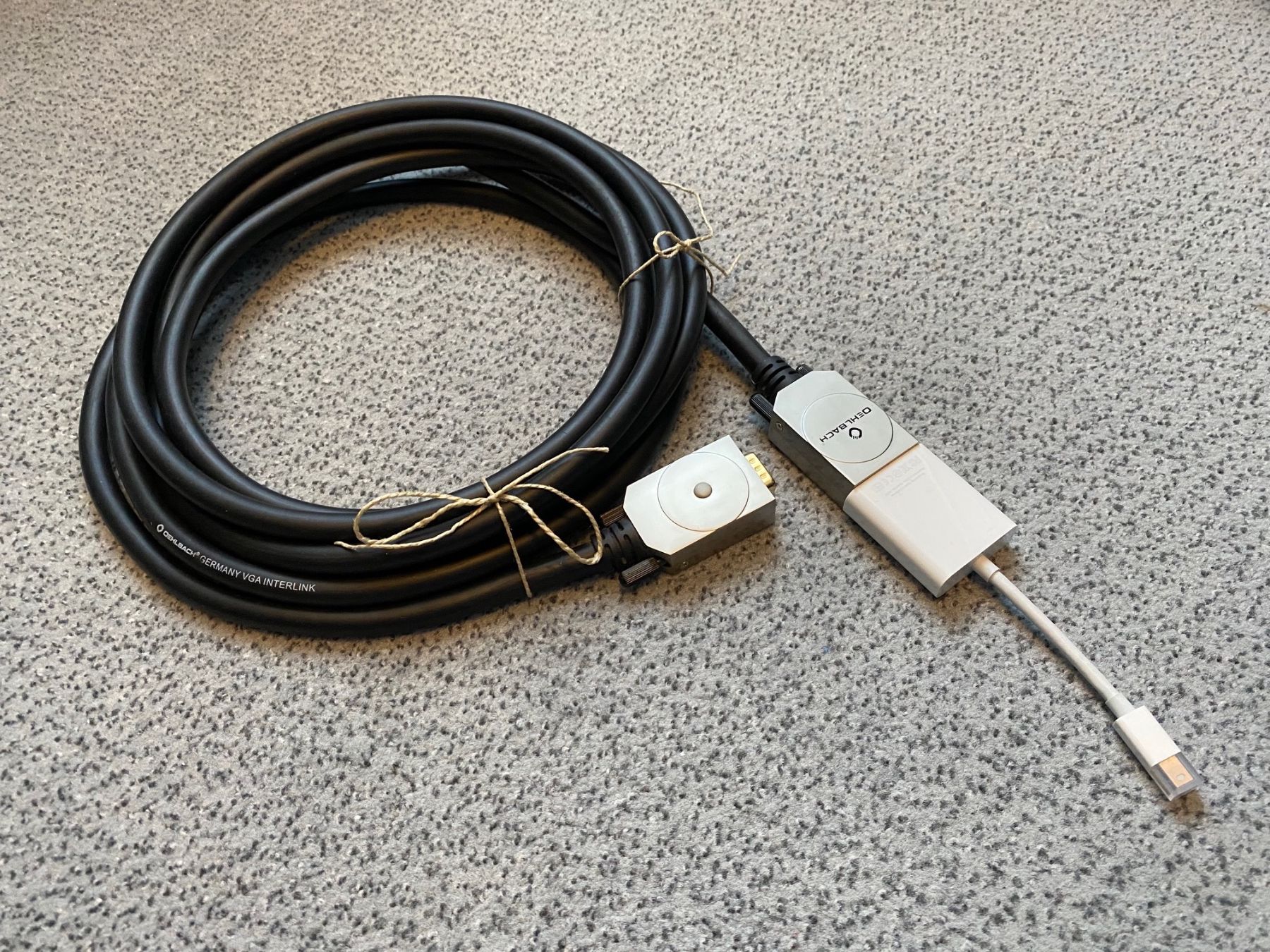 Oehlbach Cavi: Oehlbach, VGA Kabel, 5 Meter. – Usato da Reinach BL venduto da bernascg 2