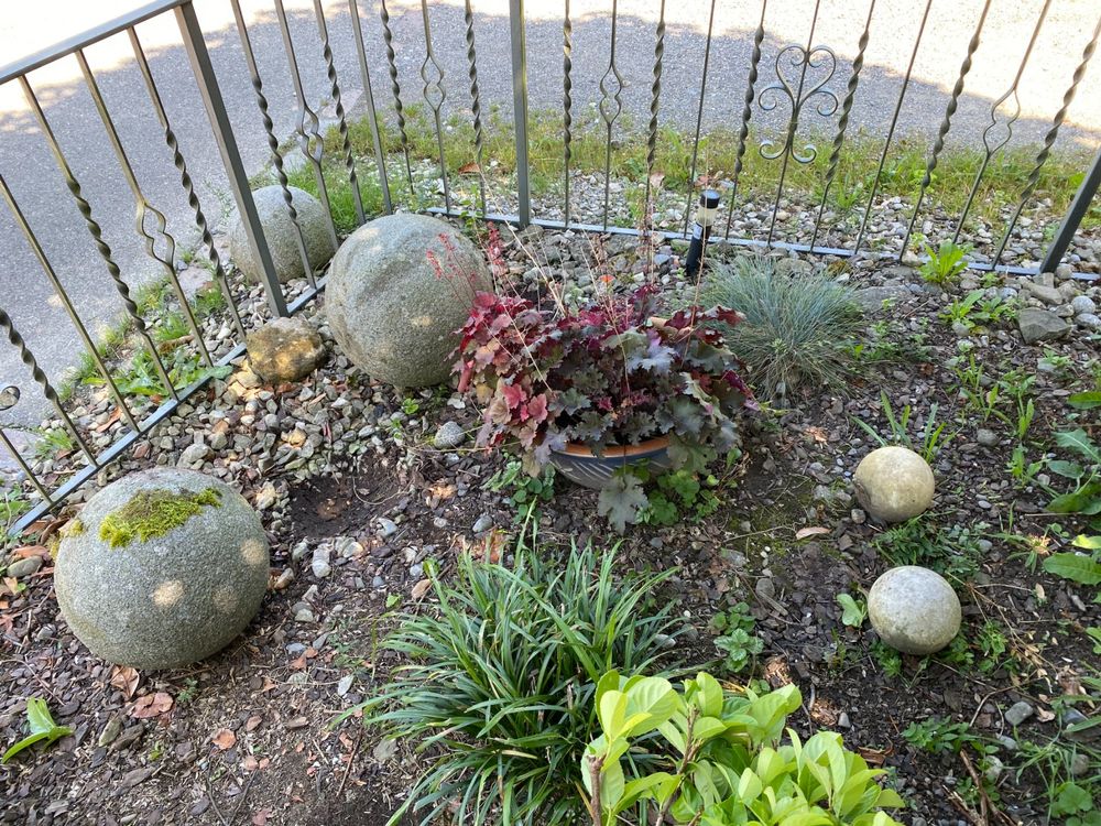 Runde Gartensteine / Ziersteine Kaufen auf Ricardo