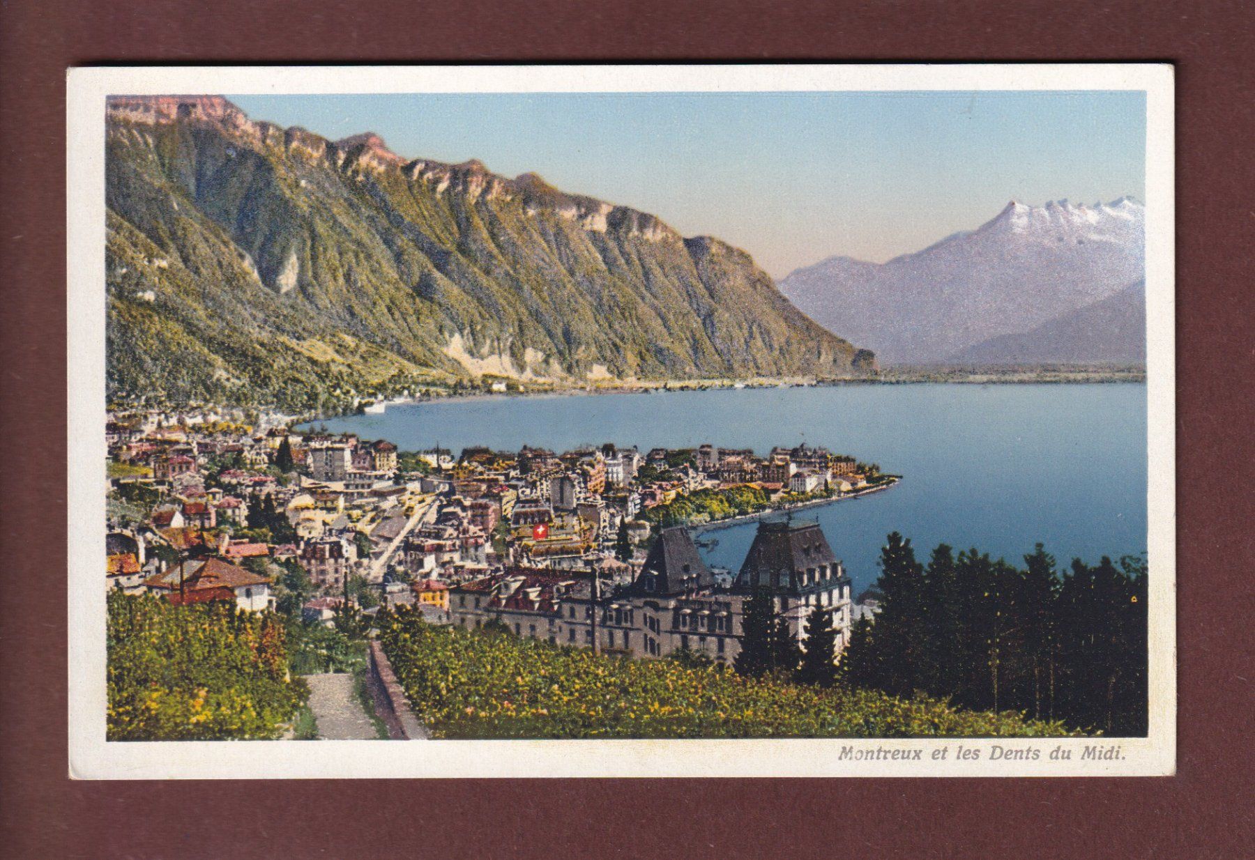 Cartes postales: MONTREUX - Dents du Midi – D'occasion à Pully par nicecards