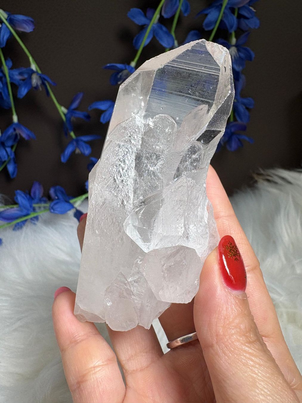 Minerali & Pietre curative: Laotischer Clear Quartz Cluster – Nuovo (secondo la descrizione) da Neuheim venduto da m.hald 7
