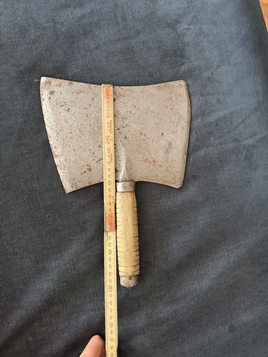 Coltelli da cucina: F.Dick Doppelspalter mit Holzgriff alt gebraucht – Usato da Ziefen venduto da Aureos 4